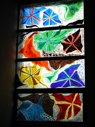 Fusing Fenster Kirche Huldange